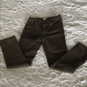 Brown corduroy jeans